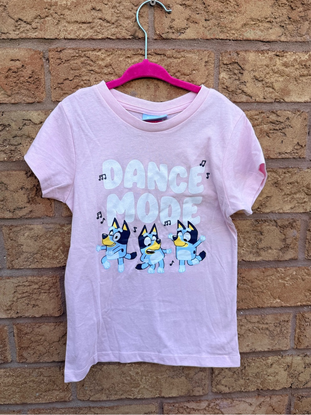 🌿4/$25 • Bluey Glitter “Dance Mode” Graphic T-Shirt